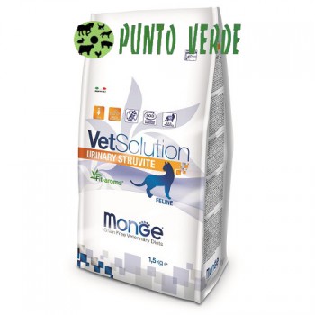 MONGE VETSOLUTION FELINE URINARY STRUIVITE KG 1,5